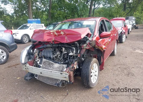 2018 Nissan Versa 1.6 Sv from USA, damaged, VIN 3N1CN7AP7JL882505